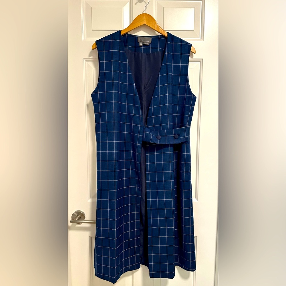Anthropologie Longline Menswear Vest